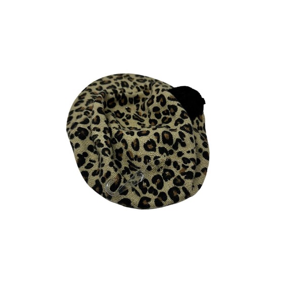 Baby Girl Hat 12-24 Leopard Print Winter Cap Children’s Place New - Picture 4 of 6